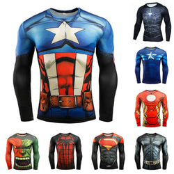 3D Sport GYM Long Shirt