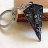 Star Wars 7 Spacecraft warship keychain