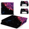 Galaxy Stars Stickers For Sony Playstation 4