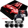 Star War PS4 Pro Waterproof Sticker +2x LED Light Bar Stickers For Playstation 4 Pro