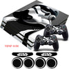 Star War PS4 Pro Waterproof Sticker +2x LED Light Bar Stickers For Playstation 4 Pro