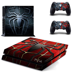 Spiderman Custom Made Skin Sticker For Your Console Game PS4