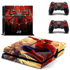 Spiderman Custom Made Skin Sticker For Your Console Game PS4