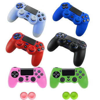 Silicone Skin Cover Case Protection Skin For SONY Playstation 4 PS4