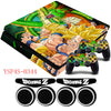 Dragon Ball Z GOKU Sticker Decal and Thumb Grips caps for Playstation 4