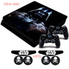 Star War PS4 Slim Skin Sticker Decal +2x LED Light Bar Stickers For Playstation 4