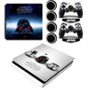 Star War PS4 Slim Skin Vinyl Protective Sticker Decal +2x LED Light Bar Stickers For Playstation 4 Slim Console